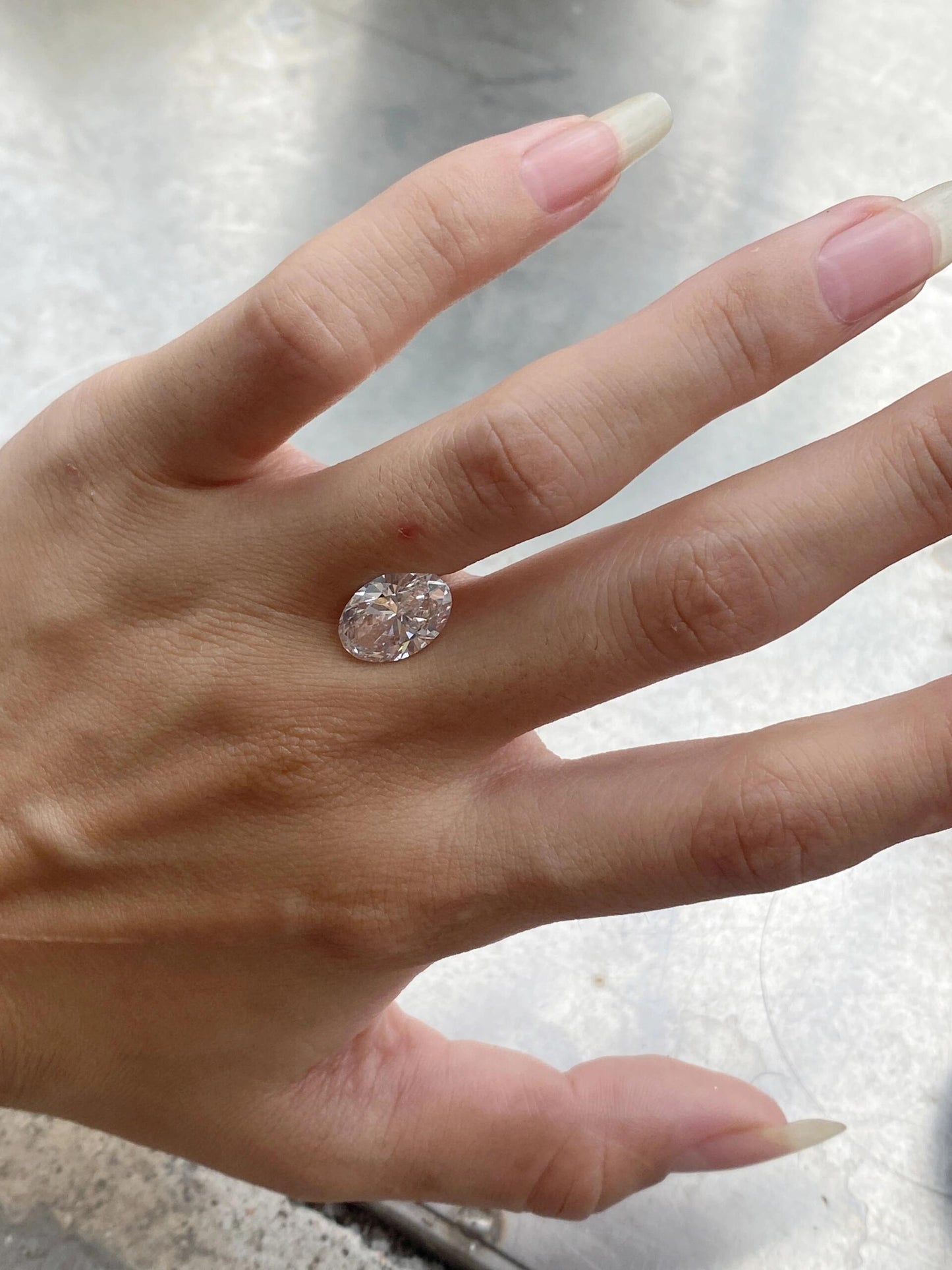 3.10 ct Oval E / VS1 3EX Lab-Grown Diamond just 2258 usd