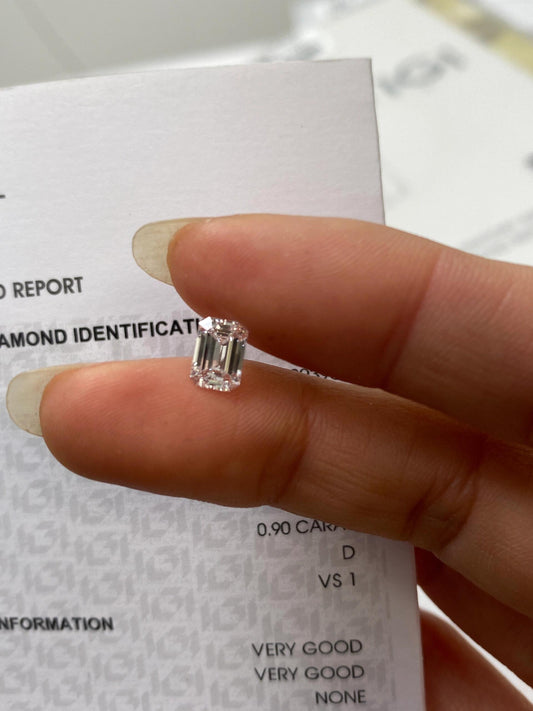 0.90 ct D / VS1 Lab-Grown Diamond 488 usd