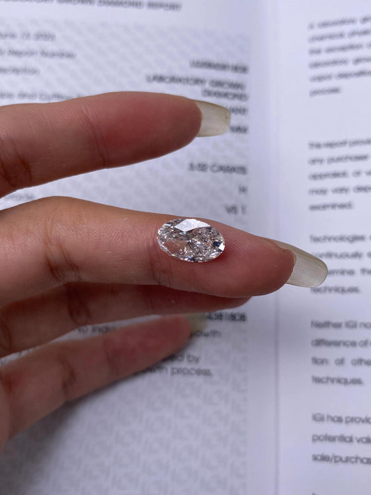 3.02 ct H / VS1 Lab-Grown Diamond