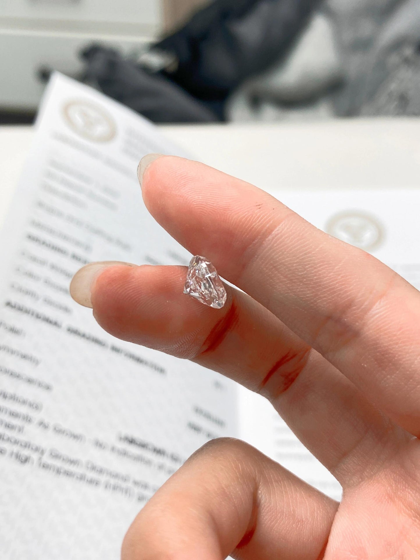 3.00 ct  Lab-Grown Diamond ·just 1415usd