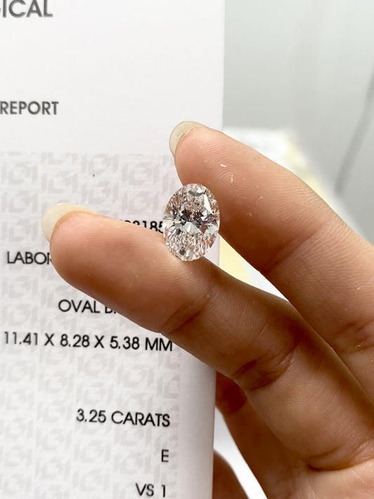 3.25 ct E / VS1 2EX Lab-Grown Diamond just 2428 usd