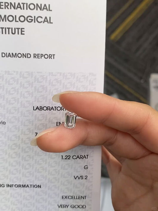 1.22 ct G / VVS2 Lab-Grown Diamond 600 usd